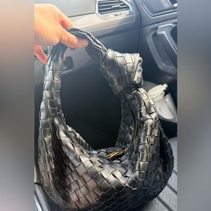 Bottega veneta Nappa Intrecciato Teen Jodie Hobo - black - GREAT PRICE